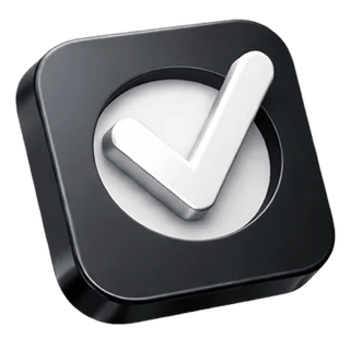 Approval checkmark icon in 3D on the True Vestoworthen about page